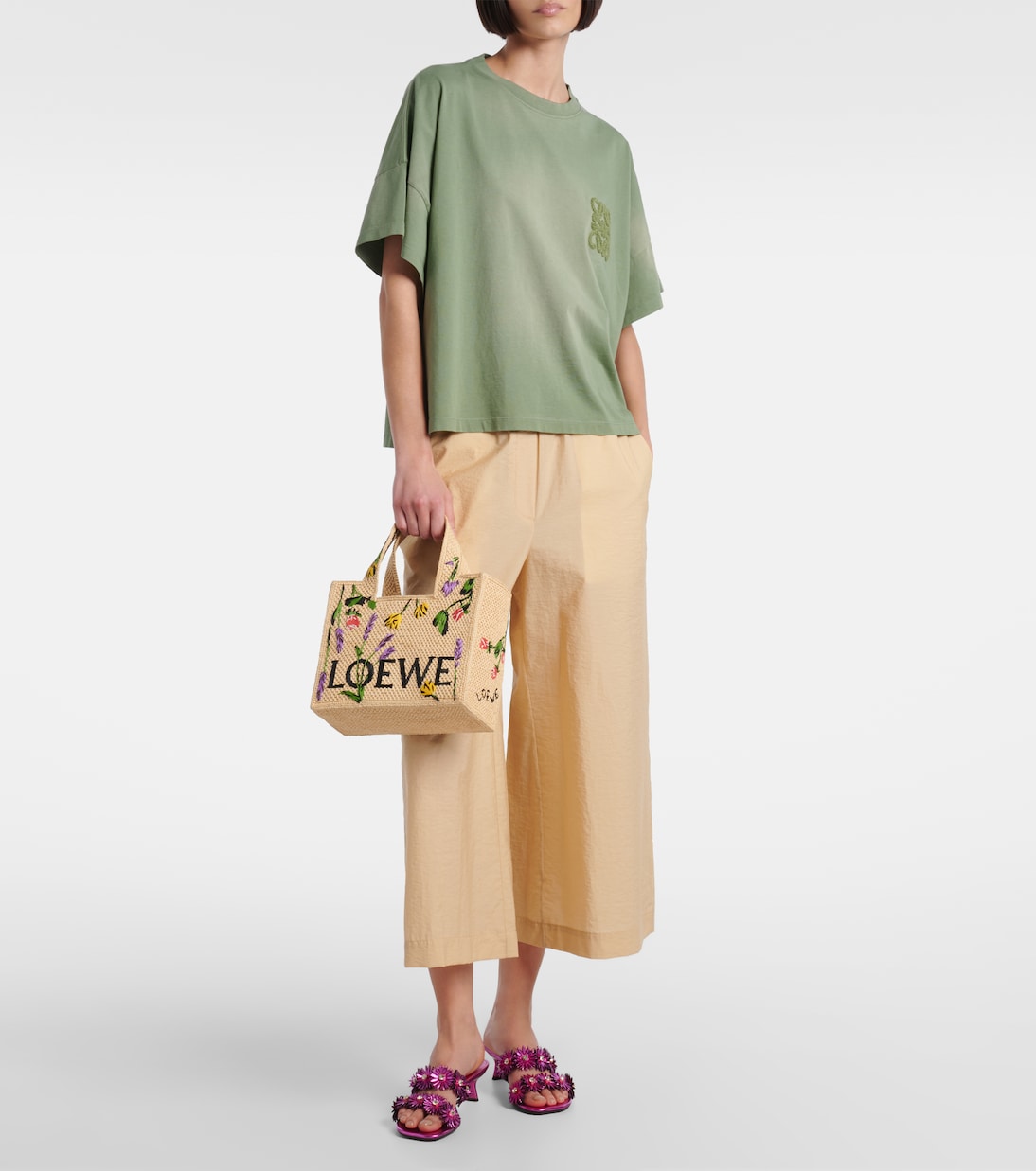 Paula's Ibiza Loewe Font Small tote bag | Loewe