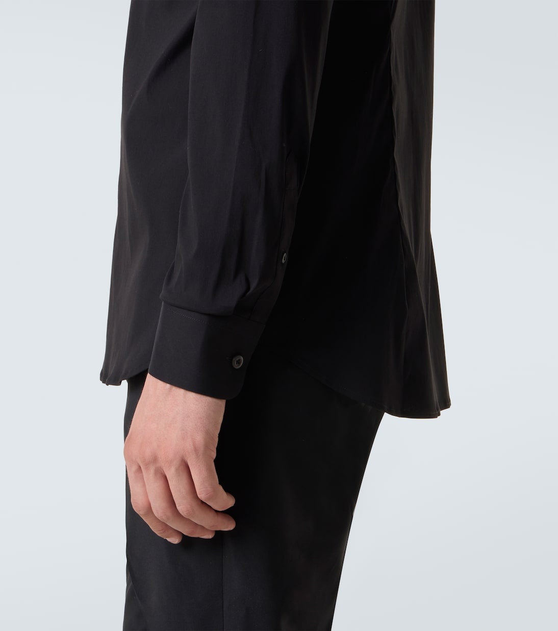 Cotton-blend shirt | Prada
