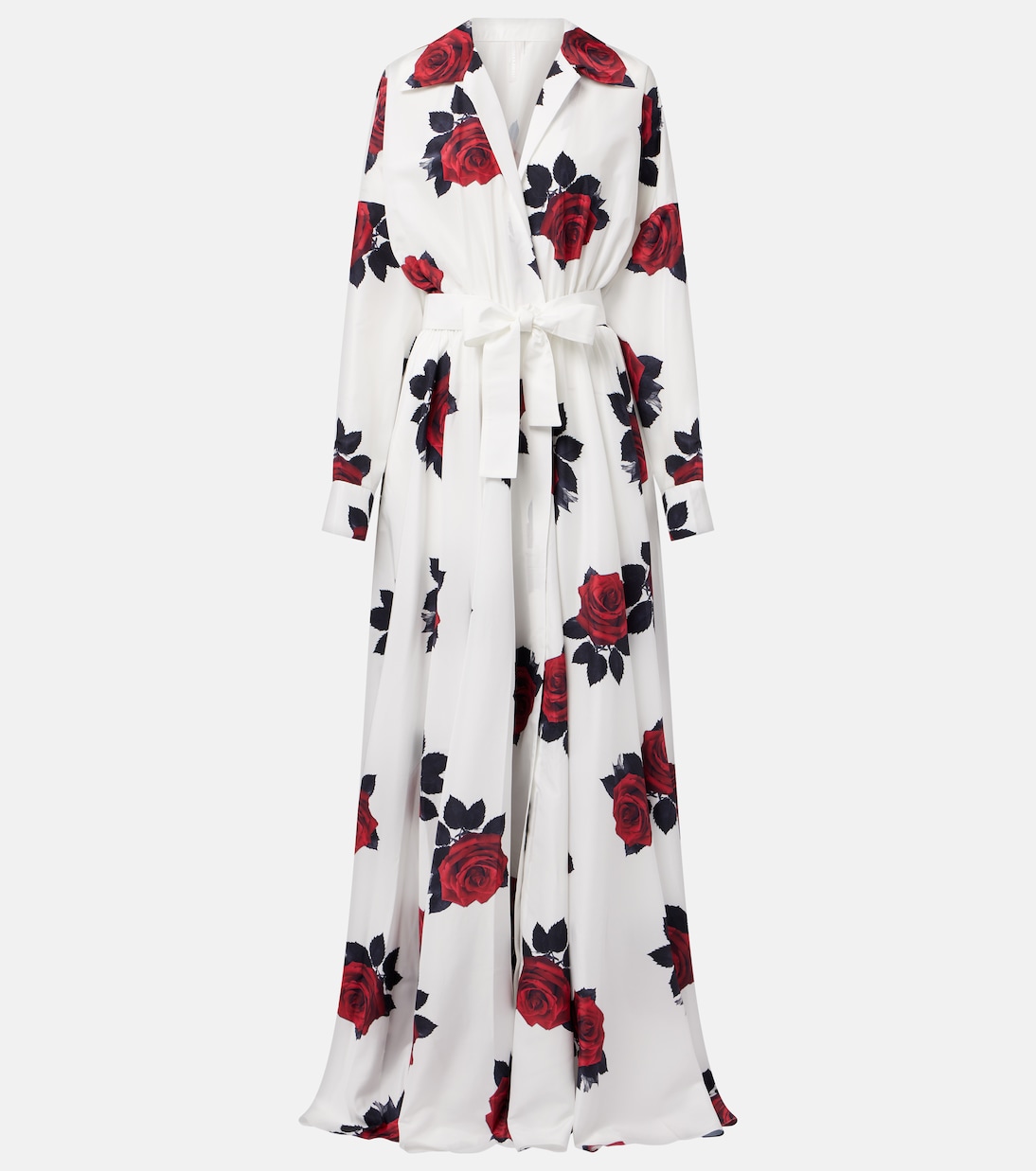 Bedrucktes Hemdblusenkleid  | Norma Kamali
