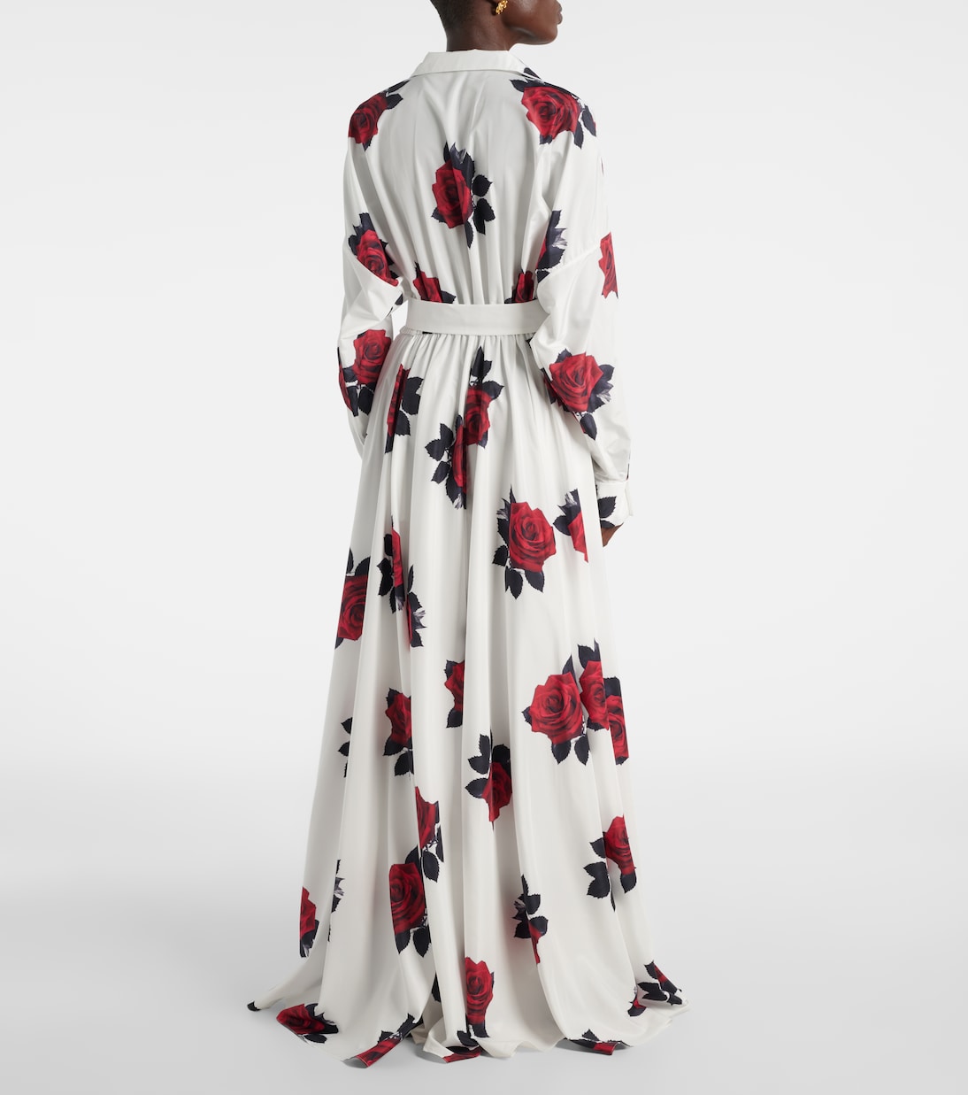 Bedrucktes Hemdblusenkleid  | Norma Kamali