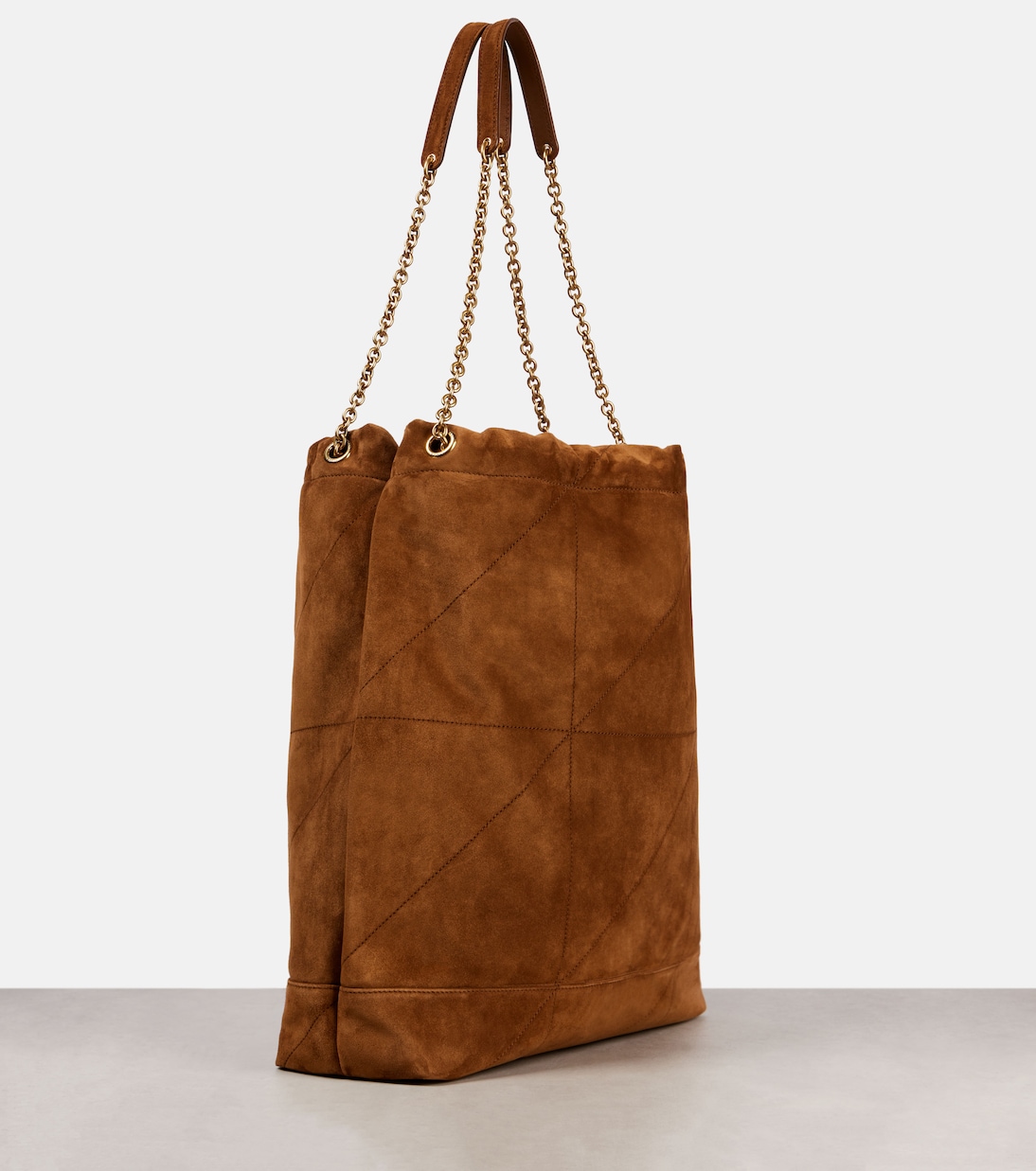 Jamie Cassandre Large suede shoulder bag | Saint Laurent