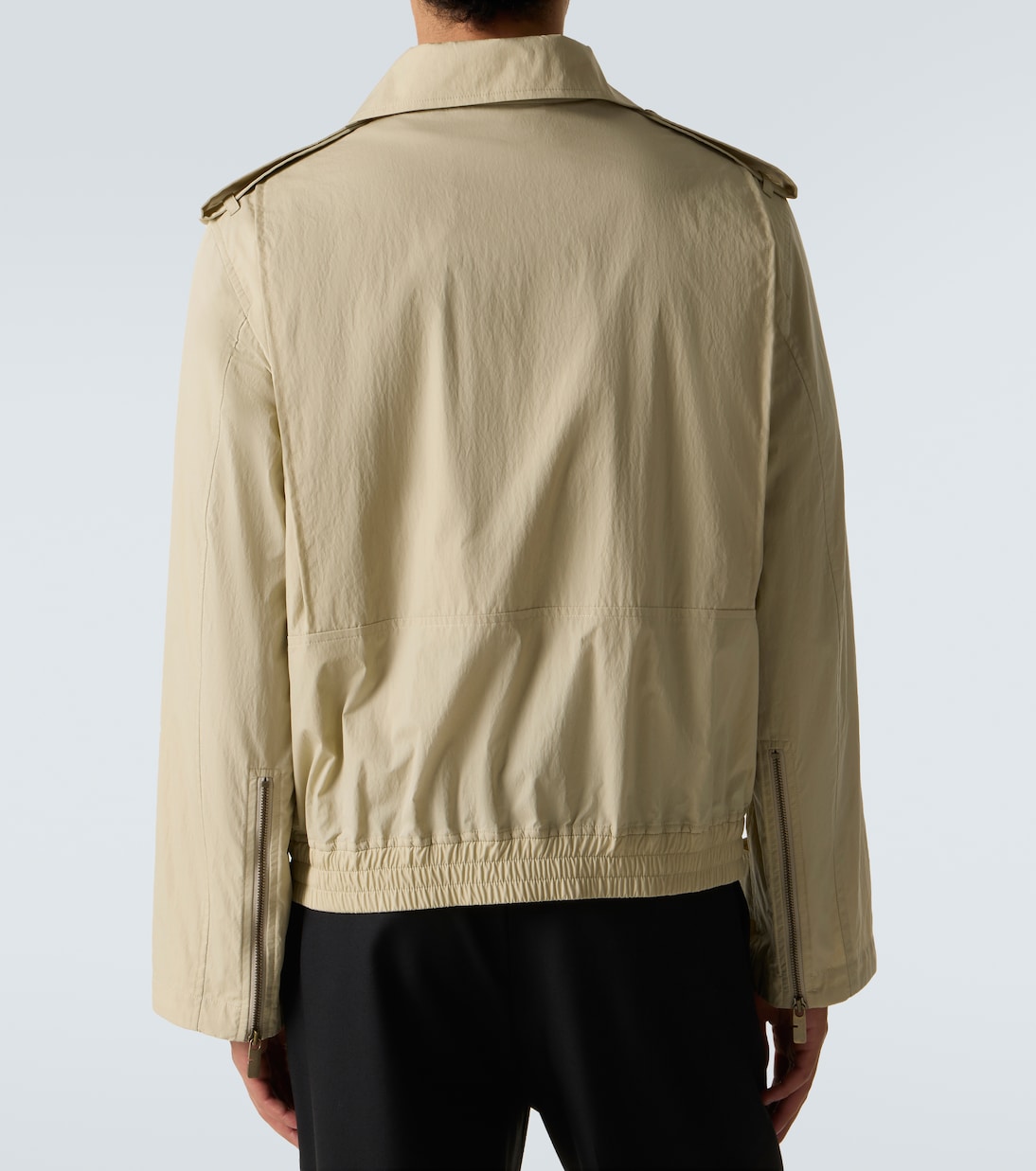 Cotton-blend blouson jacket | Burberry