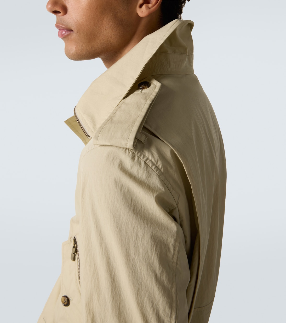 Cotton-blend blouson jacket | Burberry