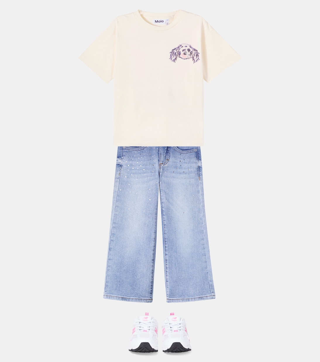 Riley printed cotton jersey T-shirt | Molo