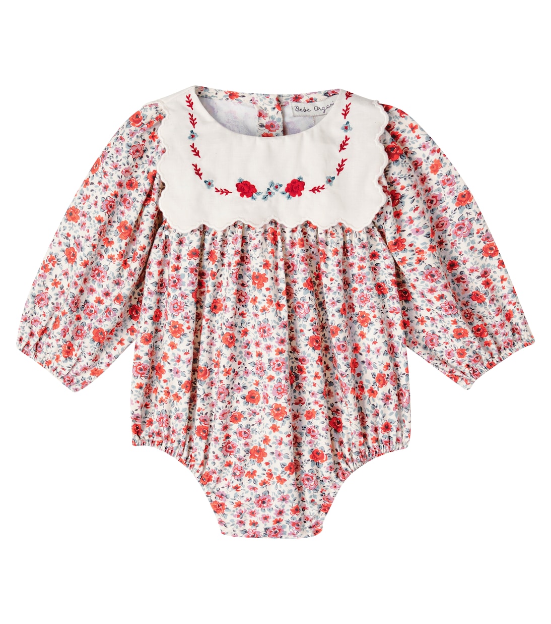 Baby - Body Clementine in cotone con stampa floreale | Bebe Organic