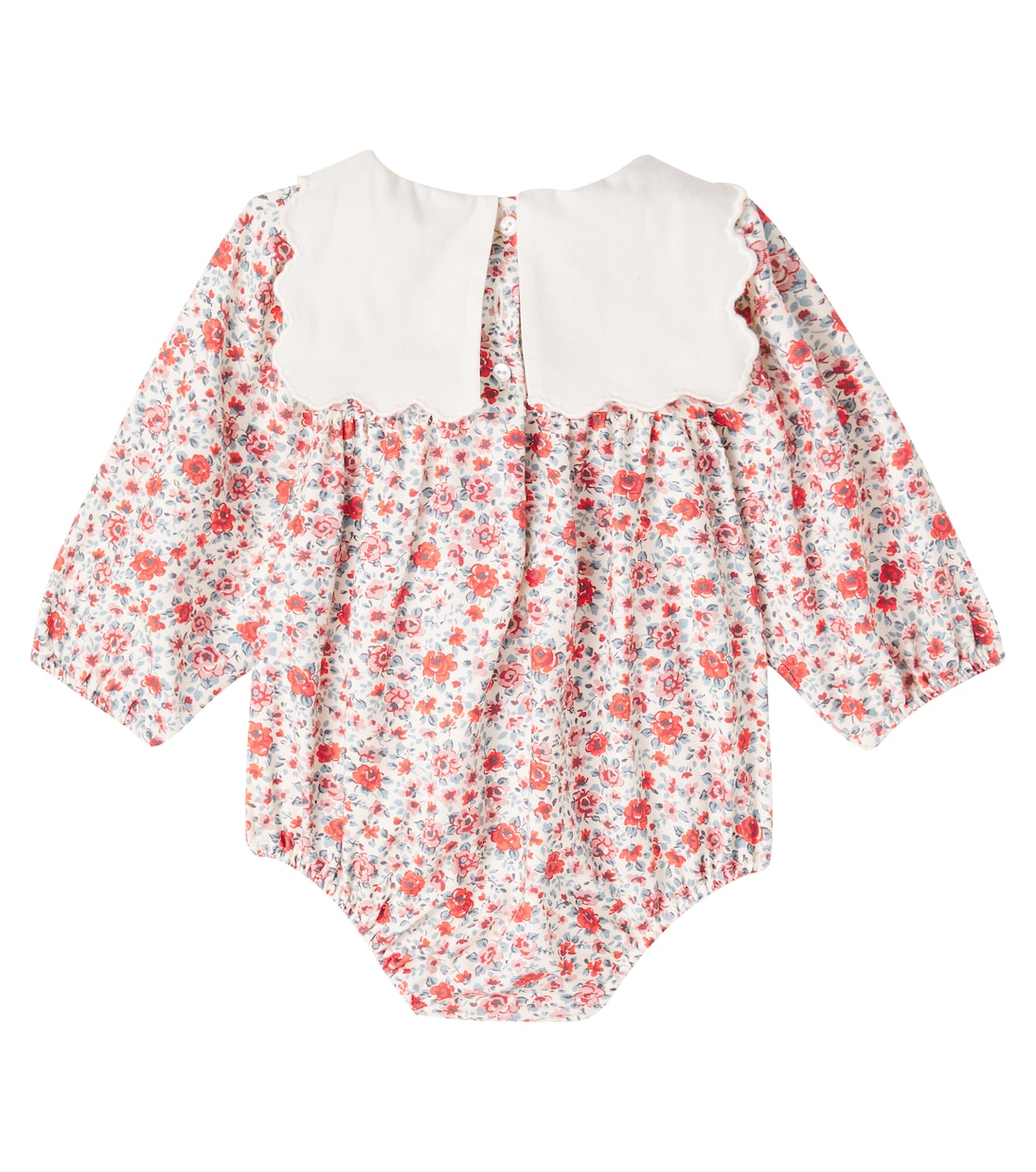 Baby - Body Clementine in cotone con stampa floreale | Bebe Organic