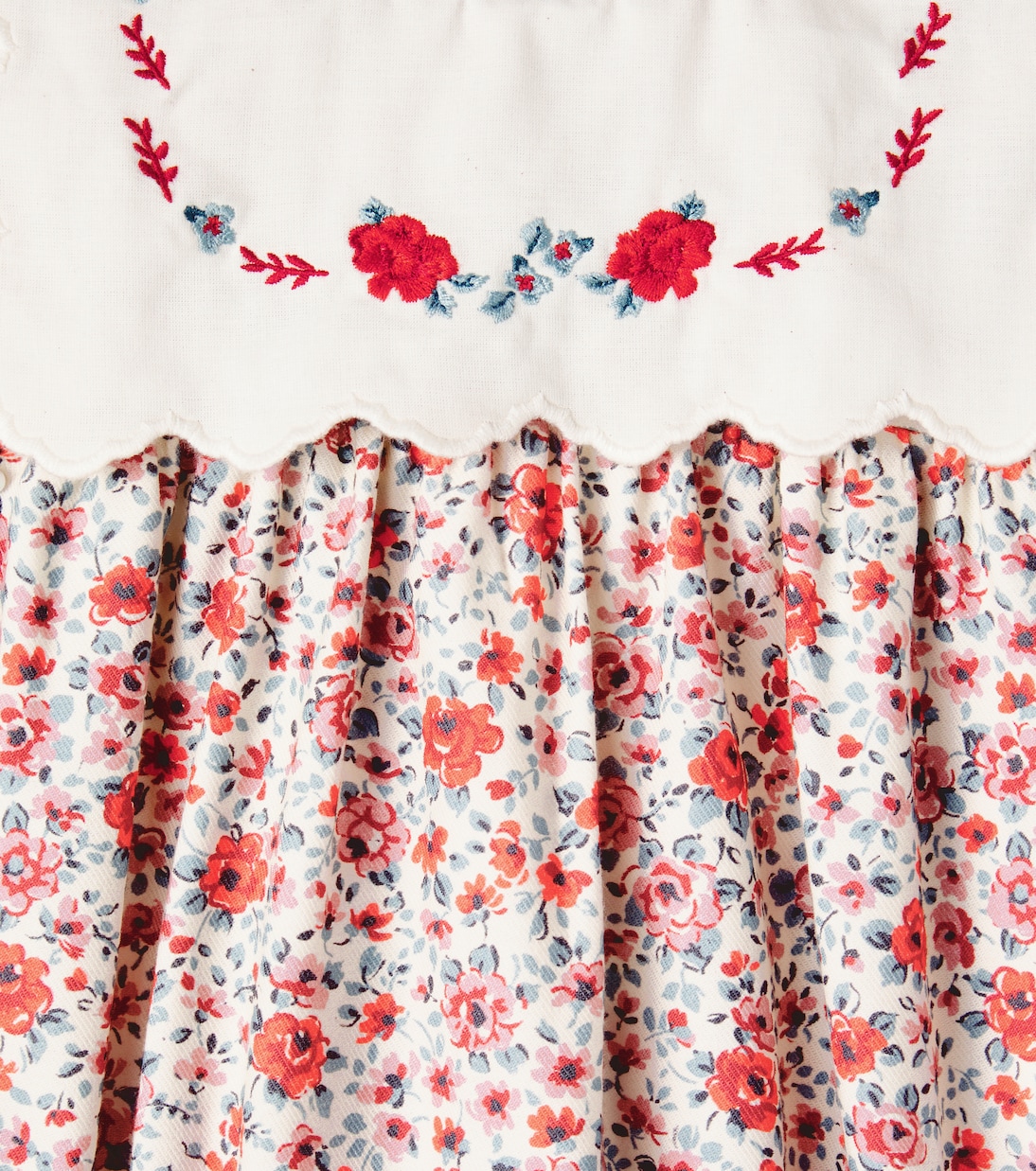 Baby - Body Clementine in cotone con stampa floreale | Bebe Organic