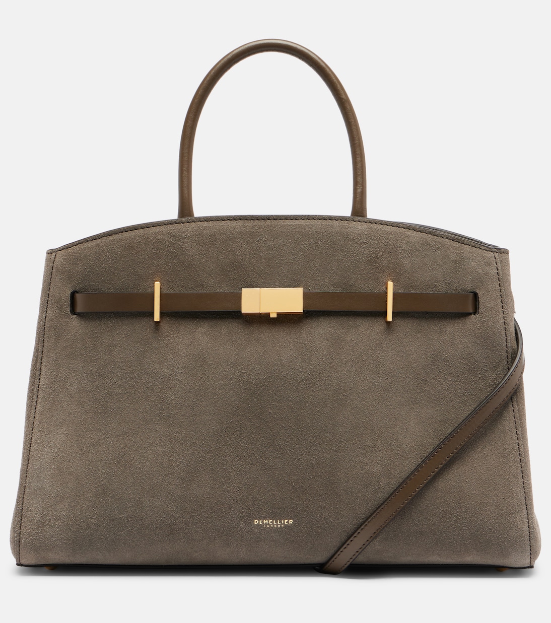 Hudson Medium suede tote bag | DeMellier