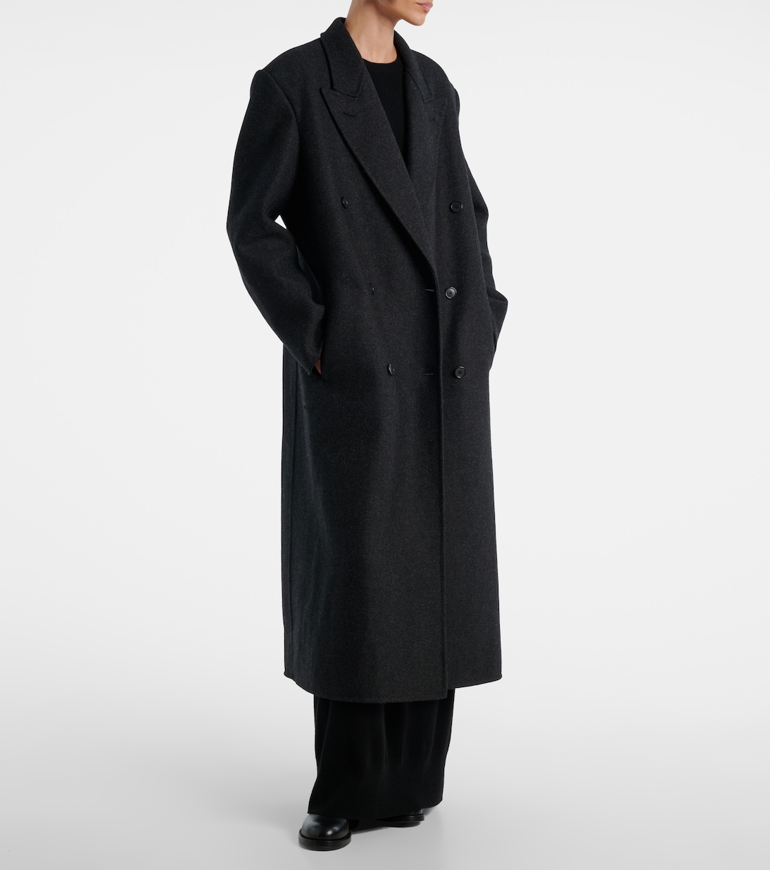 Hariet wool and cashmere coat | The Row