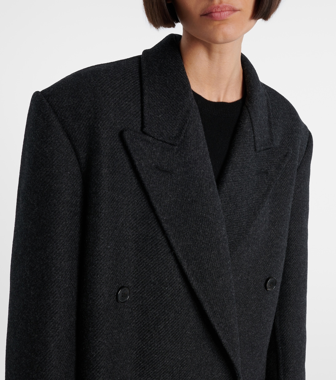 Hariet wool and cashmere coat | The Row