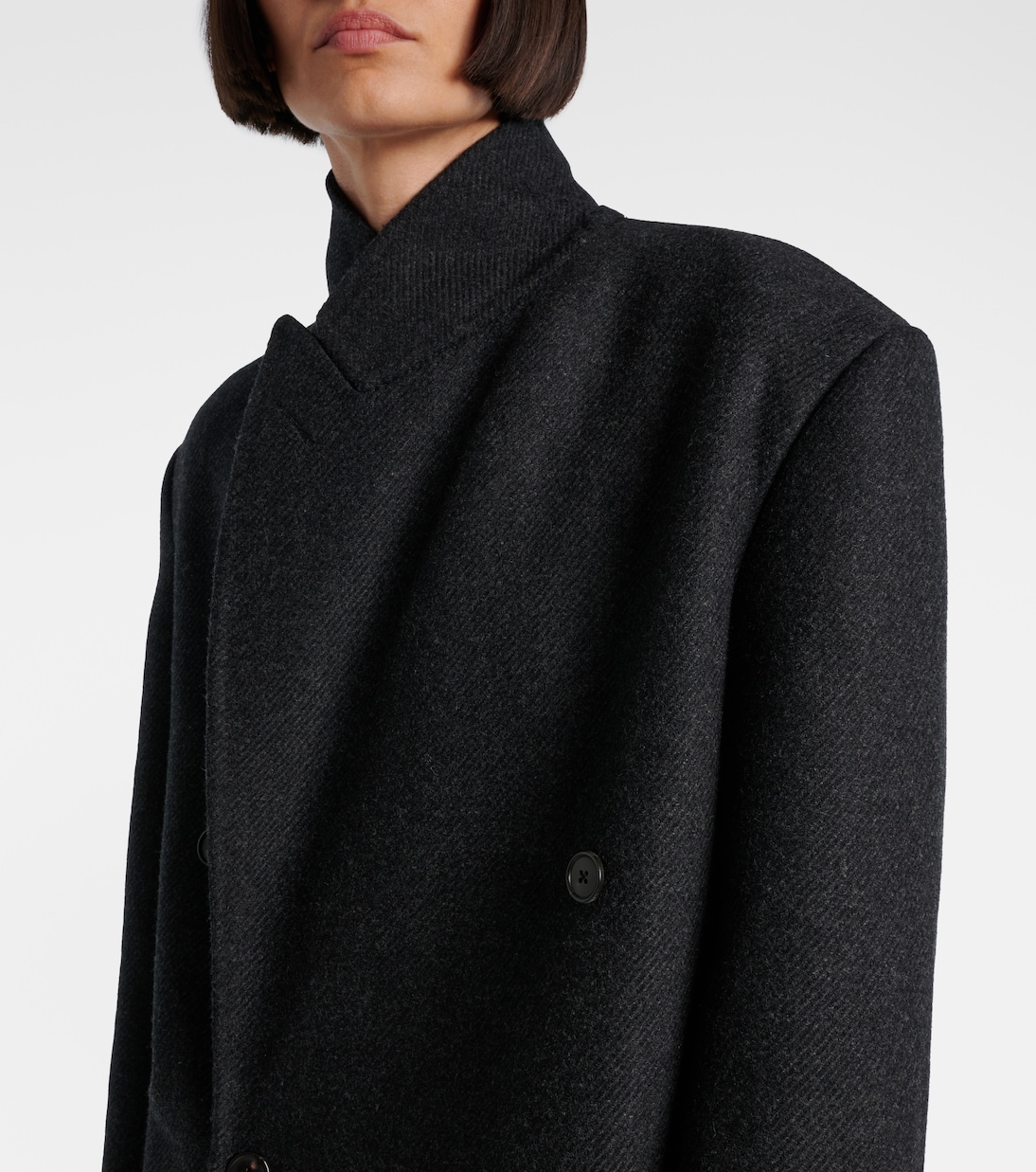 Hariet wool and cashmere coat | The Row