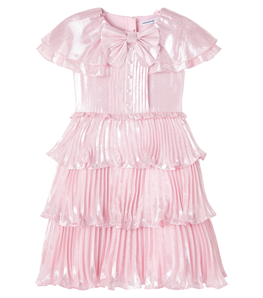 Kleid aus einem Seidengemisch | Self-Portrait Kids