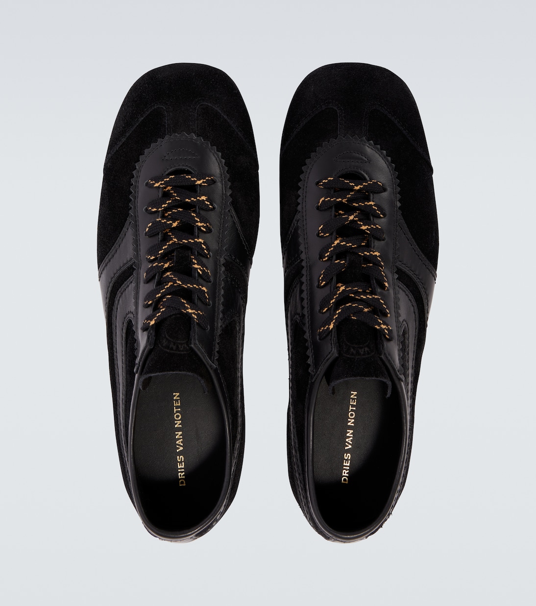 Sneakers aus Veloursleder und Leder | Dries Van Noten