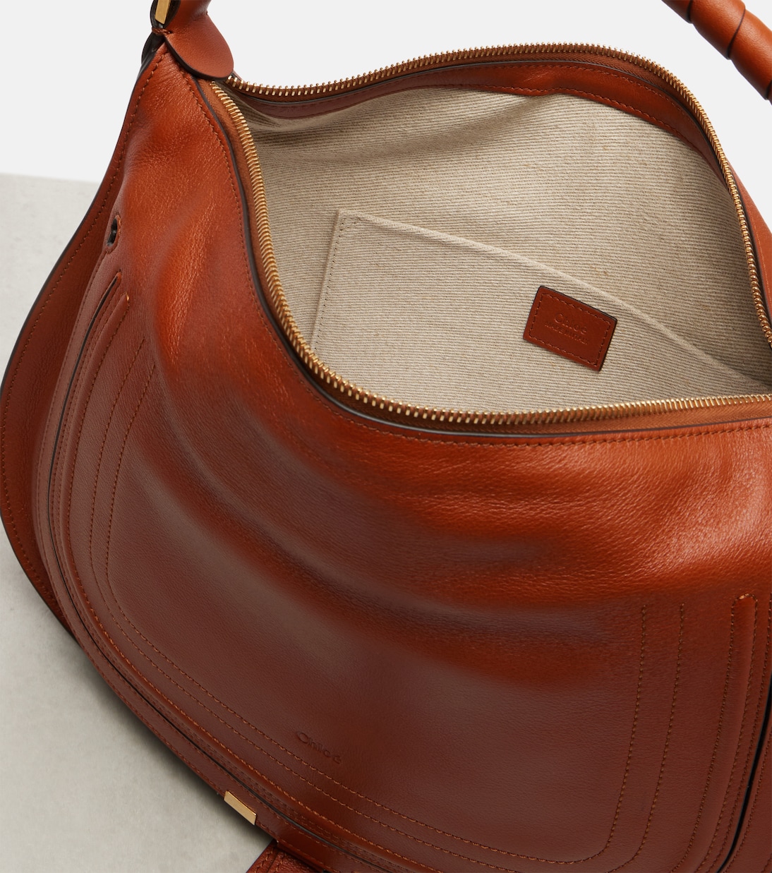 Marcie Small leather shoulder bag | Chloé