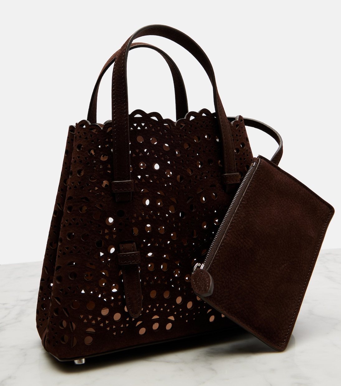 Sac Mina 20 New Vienne en cuir | Alaïa
