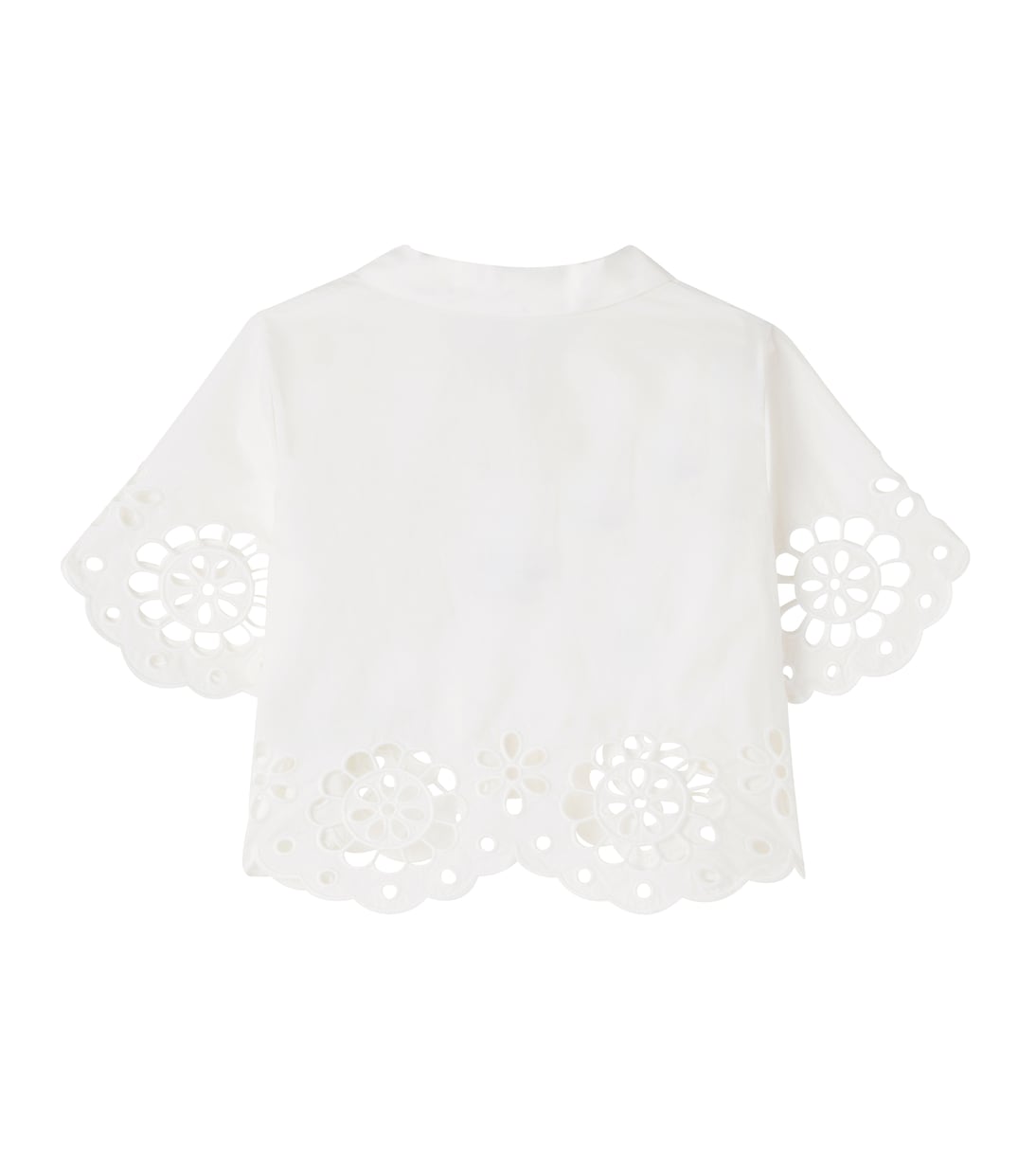 Chemise Awaken brodée en coton | Zimmermann Kids