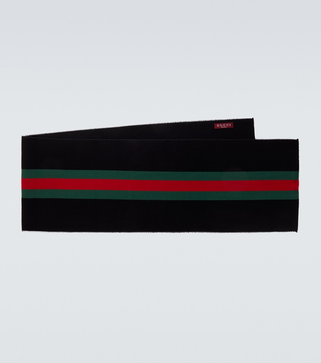 Schal Web Stripe aus Wolle und Seide | Gucci
