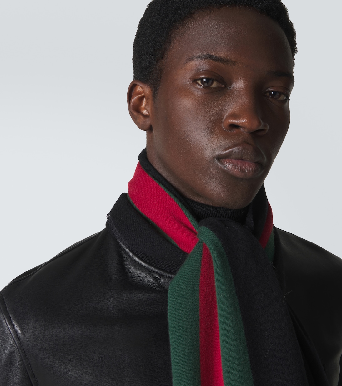 Schal Web Stripe aus Wolle und Seide | Gucci