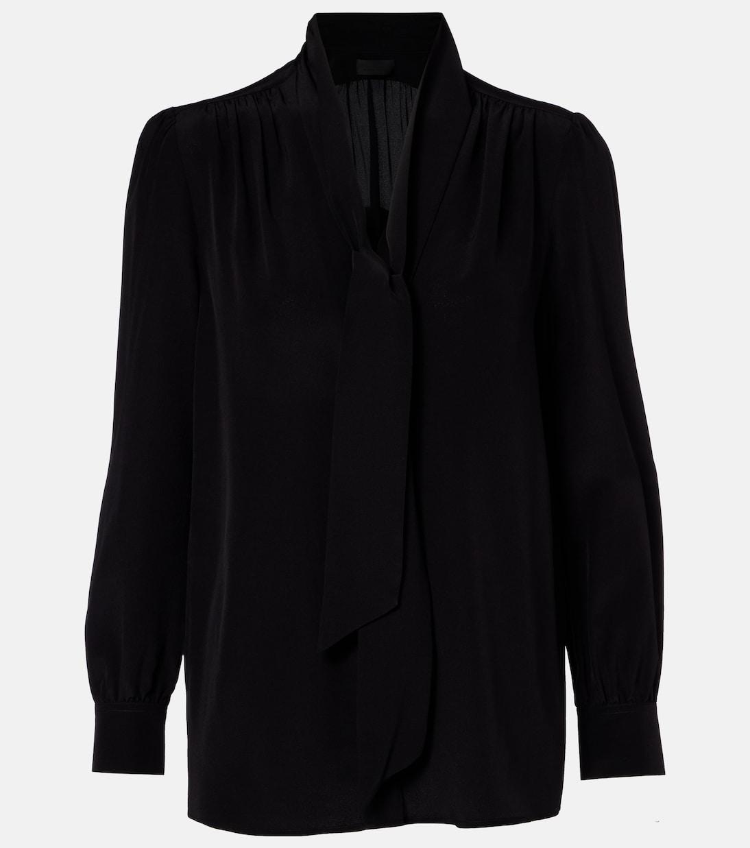 Blusa Colt de seda con lazada | Nili Lotan