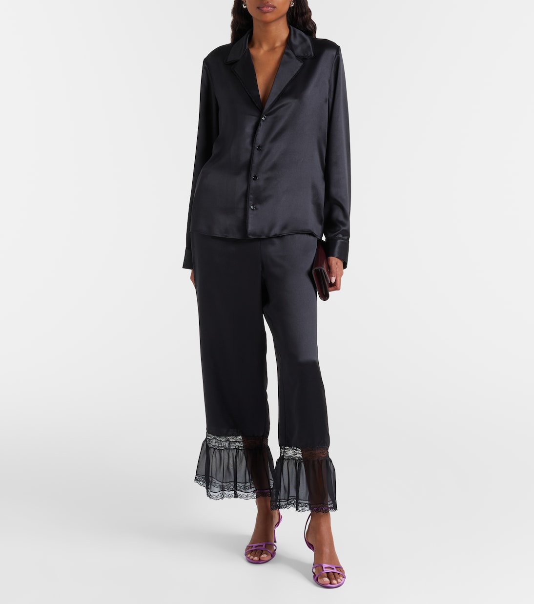 1998 Leo 65 satin sandals | Jimmy Choo