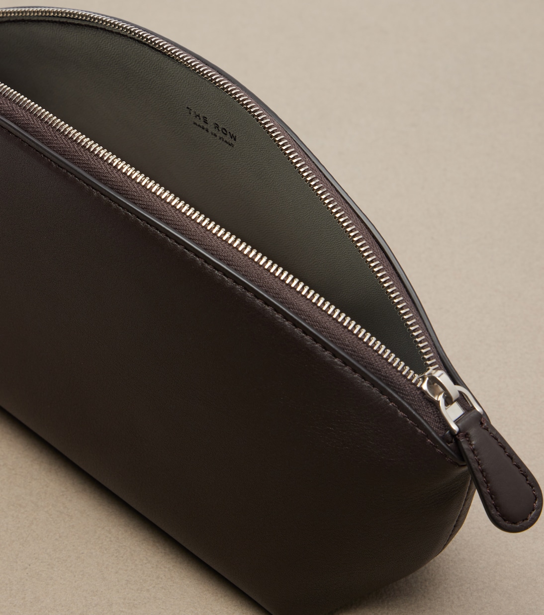 Melinda leather clutch | The Row