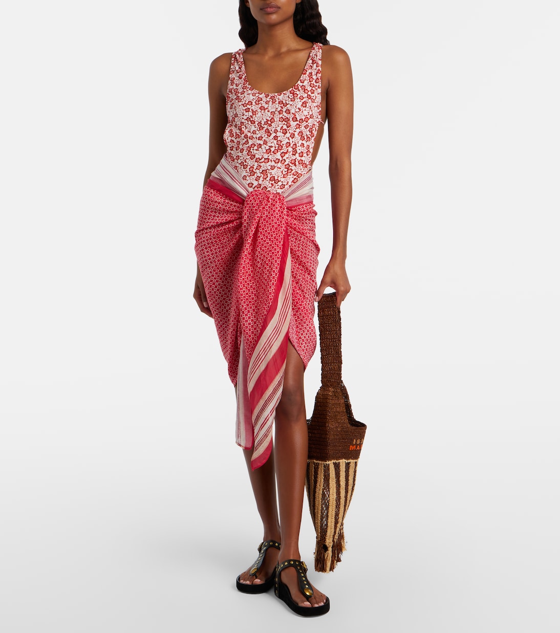 Tenisiage floral swimsuit | Isabel Marant