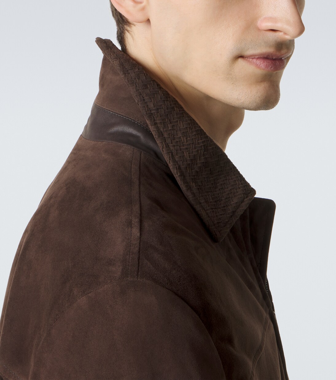 Suede blouson jacket | Canali