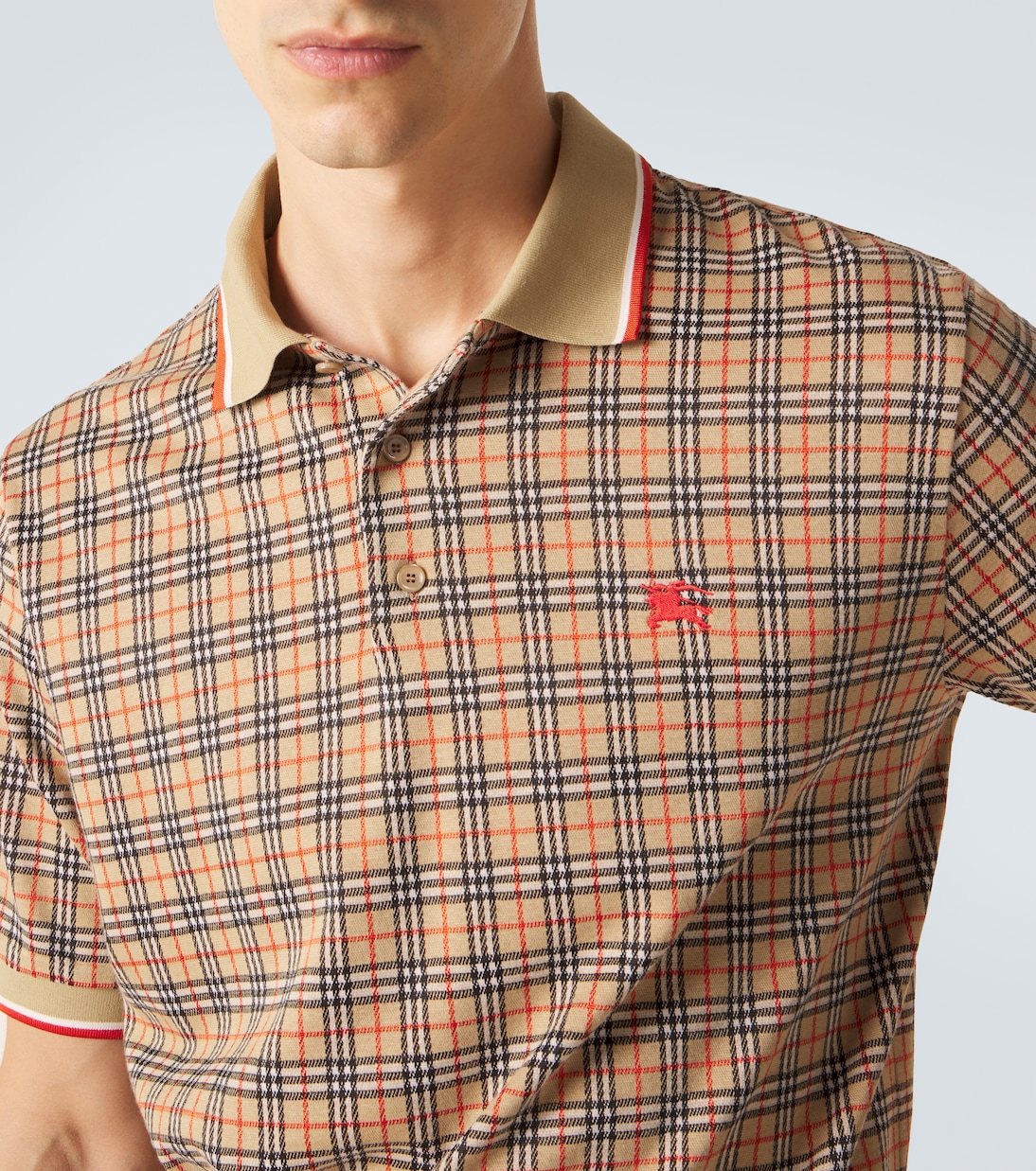 Burberry Check polo shirt | Burberry
