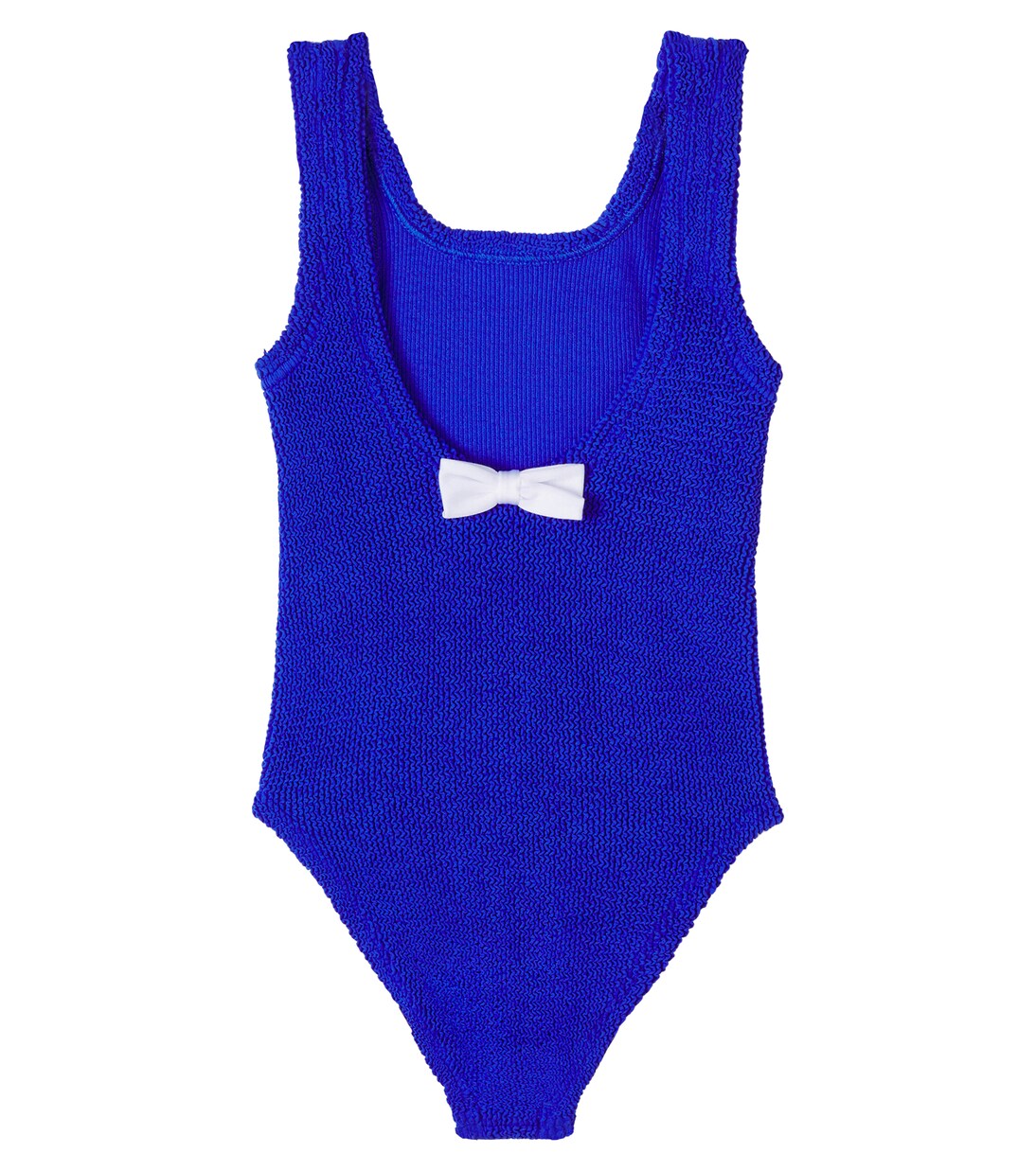 Alva bow-detail swimsuit | Hunza G Kids
