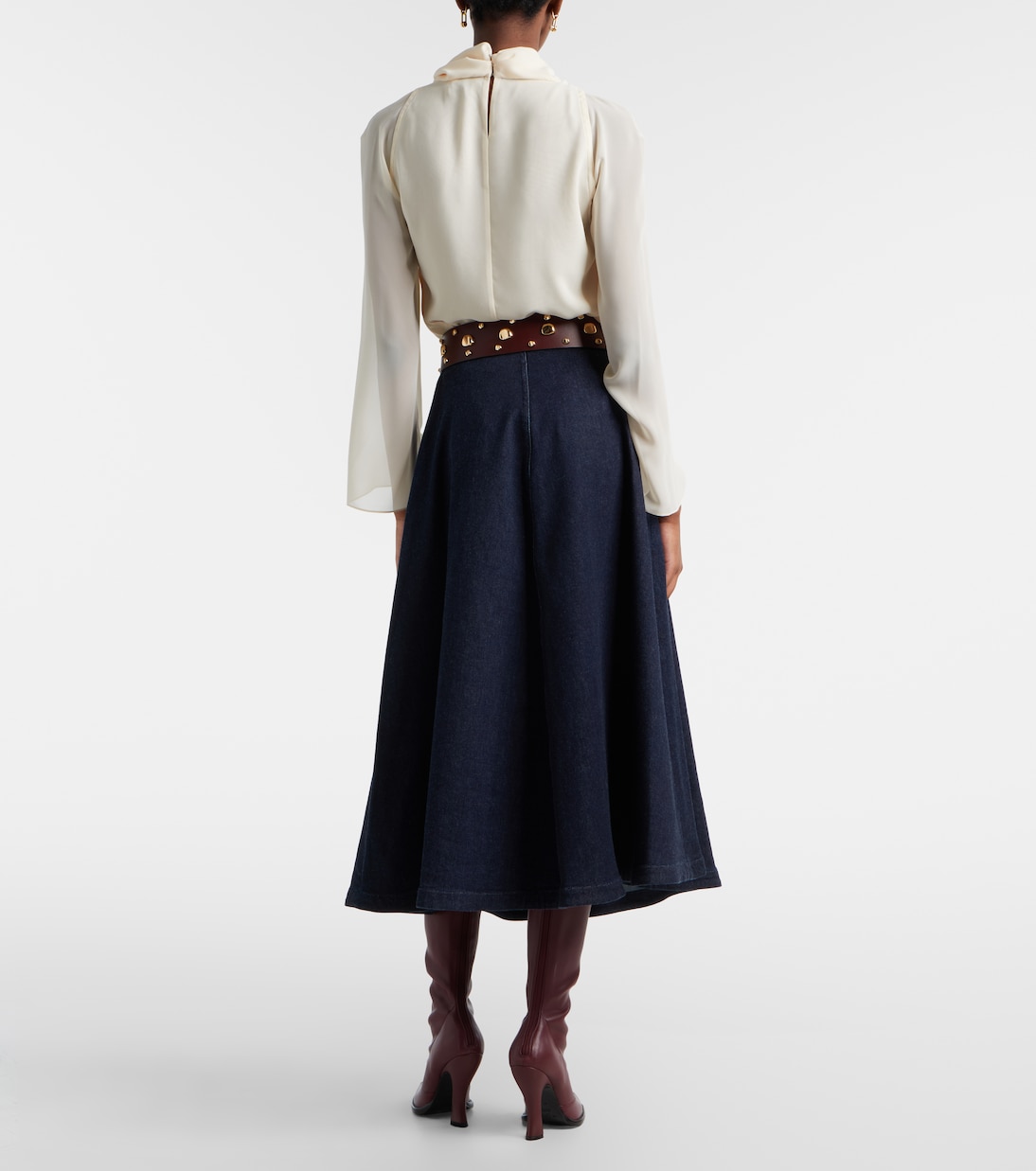 Varda denim midi skirt | Altuzarra