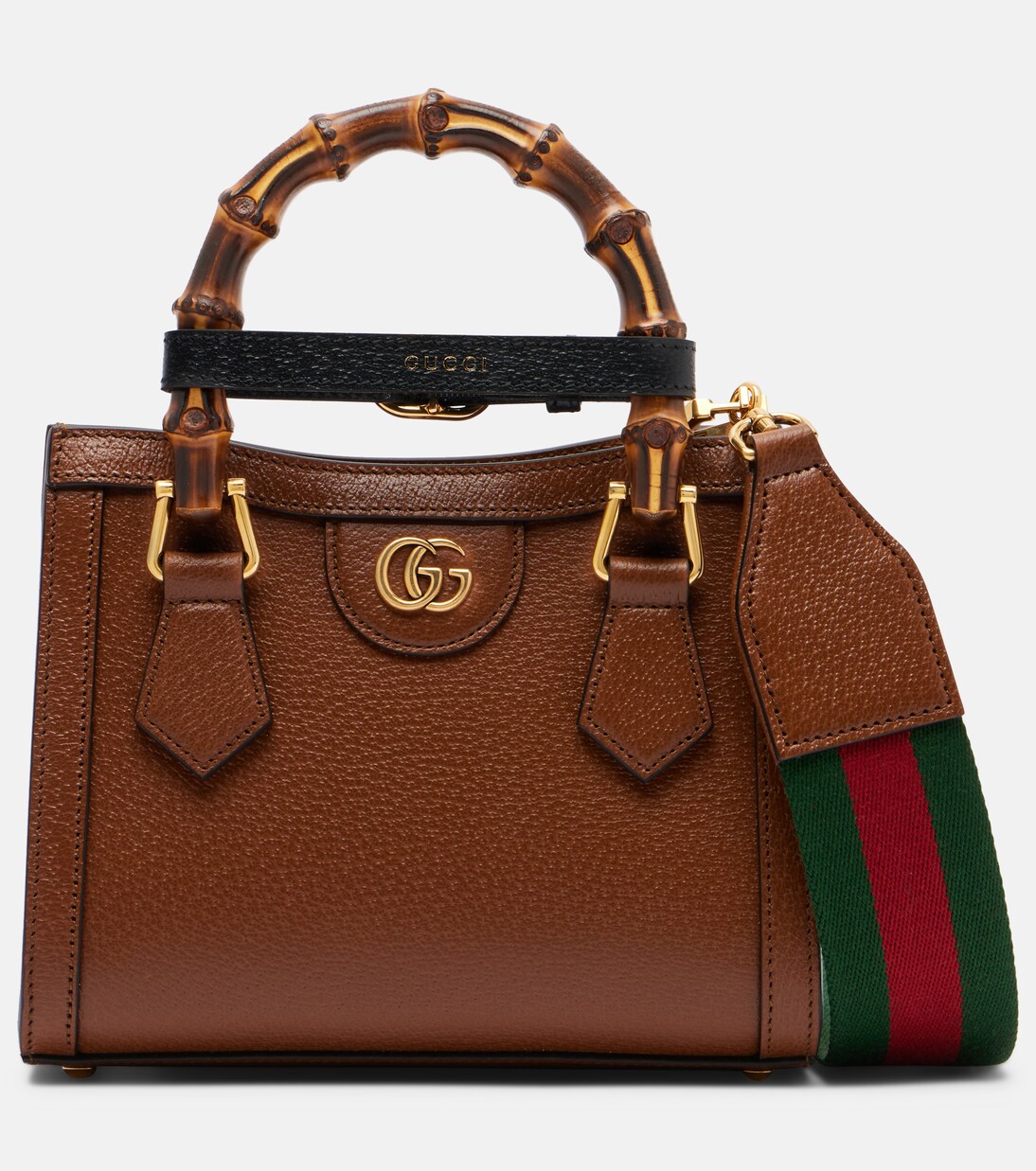 Gucci Diana Small leather tote bag | Gucci