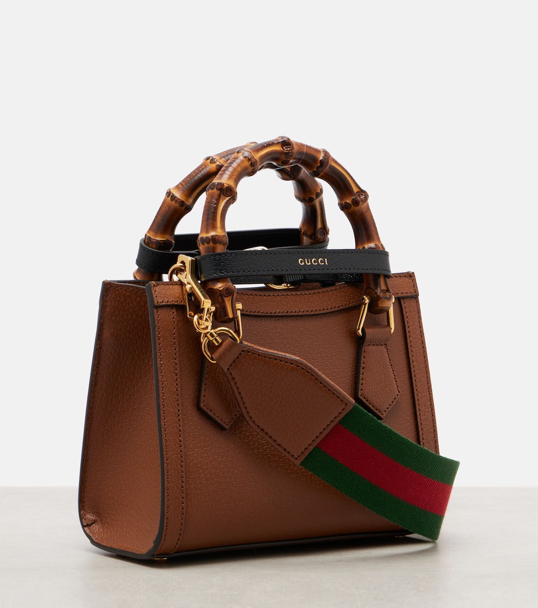 Gucci Diana Small leather tote bag | Gucci