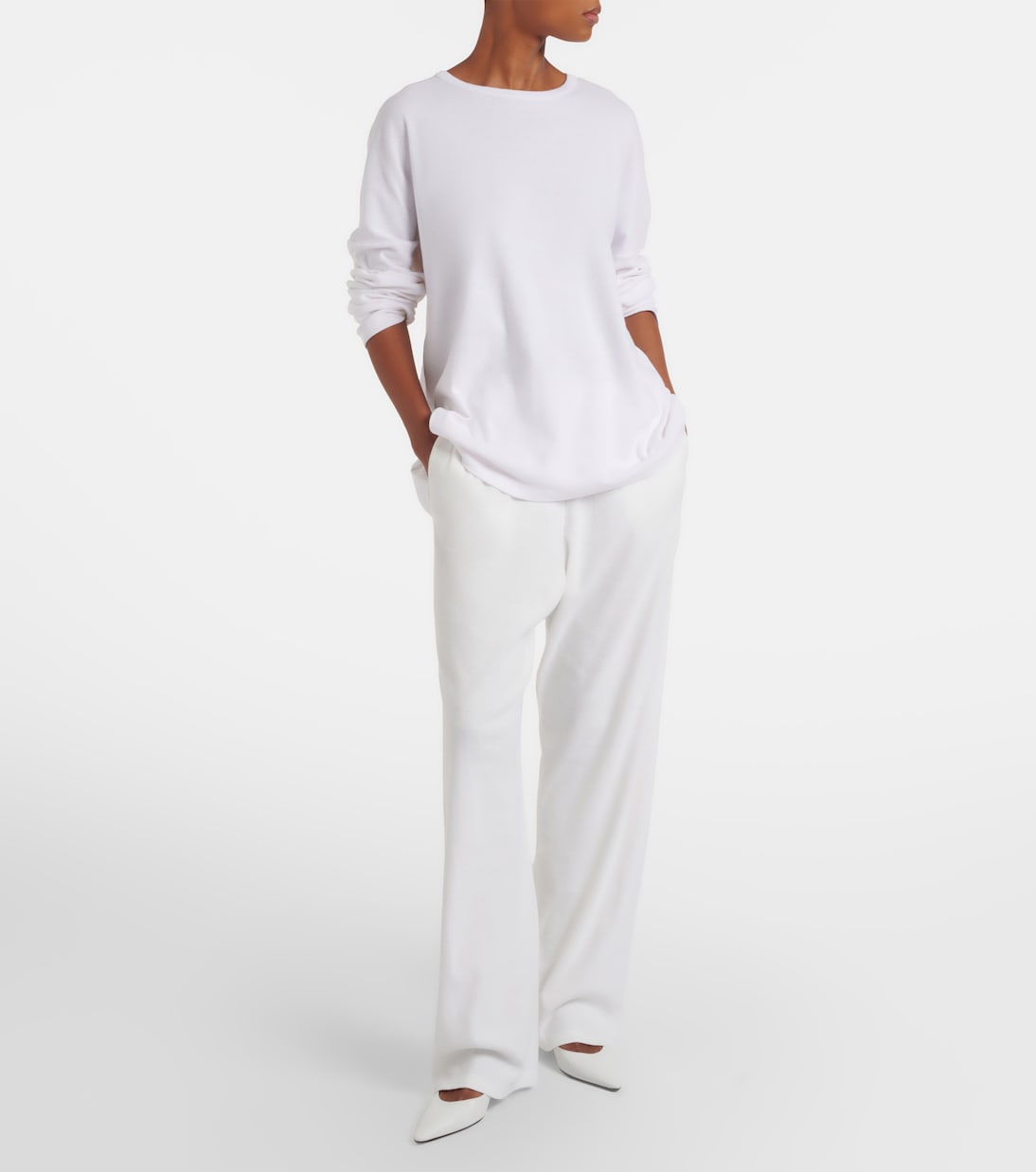 T-shirt Floris in cotone | The Row