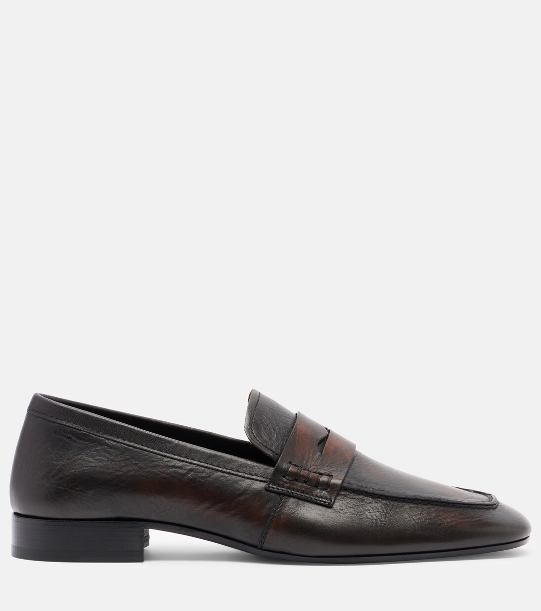 Leather penny loafers | Dries Van Noten