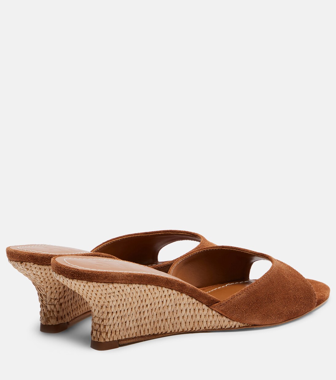 Wedges Brigitte 100 aus Veloursleder | Staud