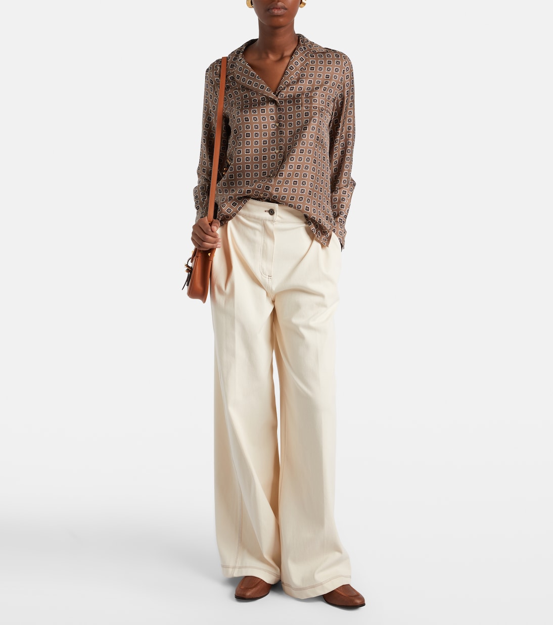 Amito leather-trimmed raffia mules | Max Mara