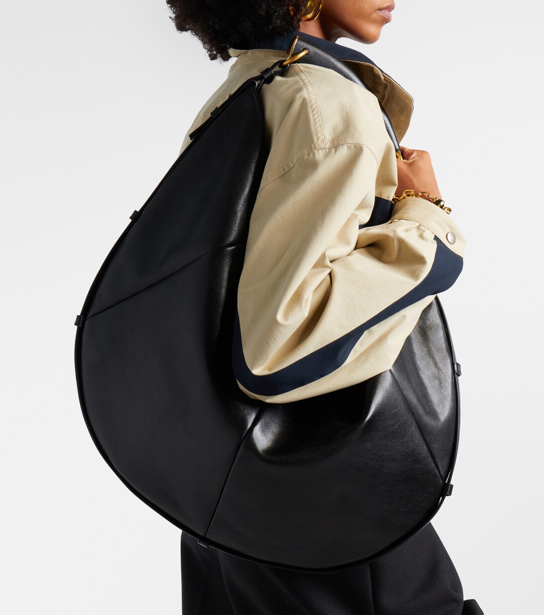 Bolso al hombro Mombasa Large de piel | Saint Laurent