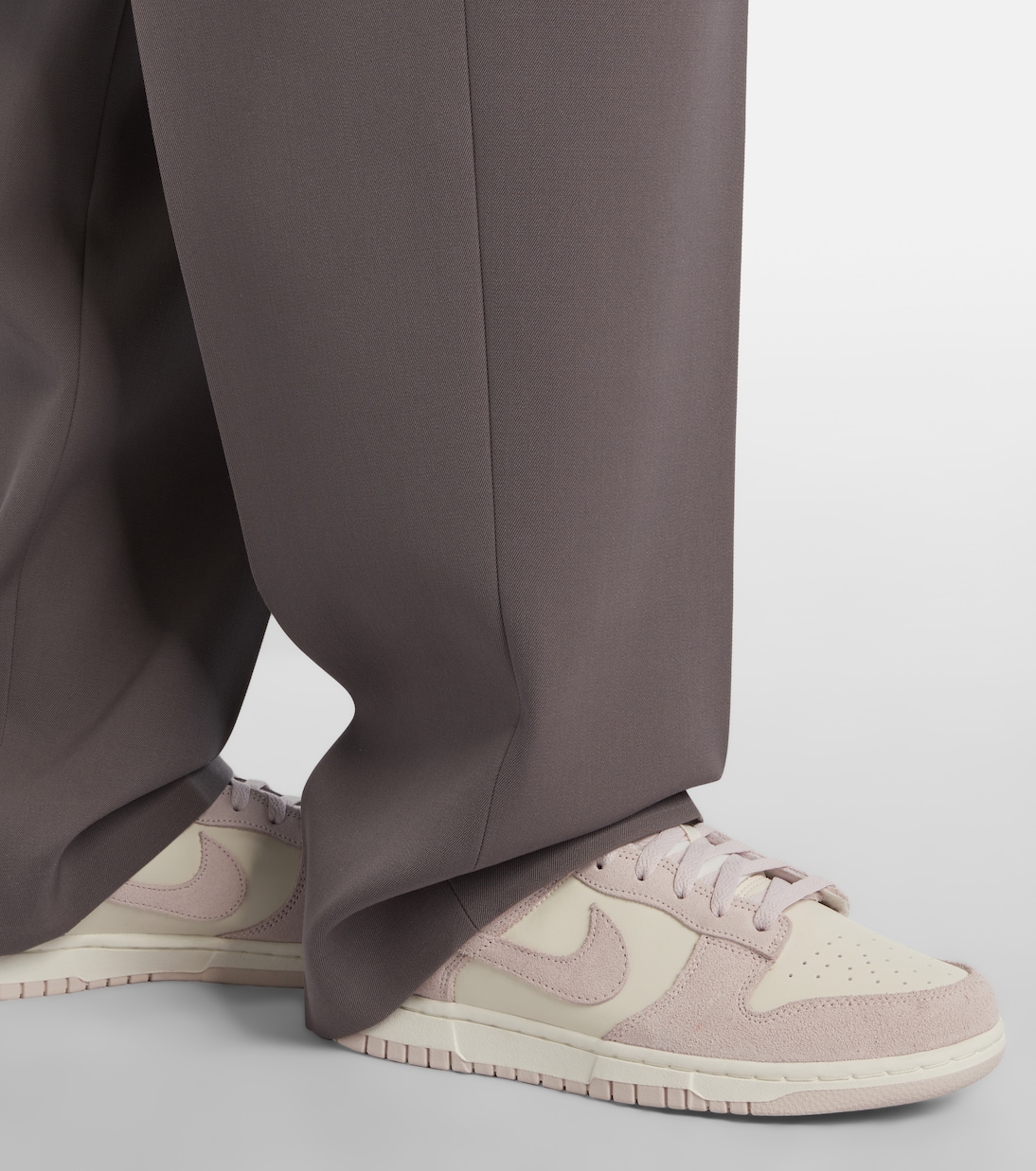 Sneakers Dunk Low aus Leder und Veloursleder | Nike