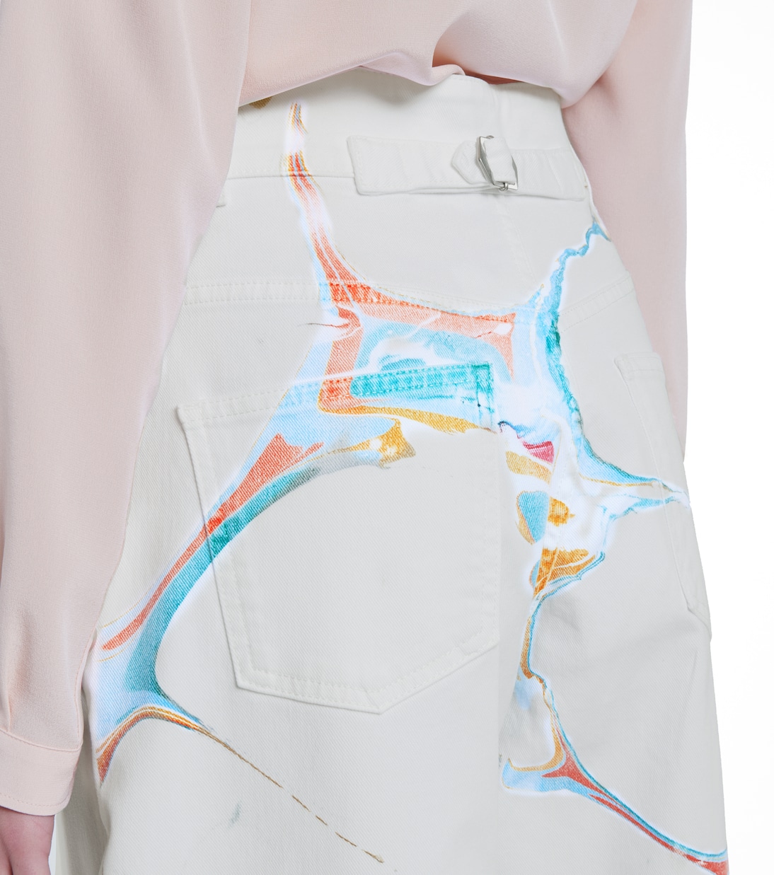 High-rise stretch-cotton carrot jeans | Stella McCartney