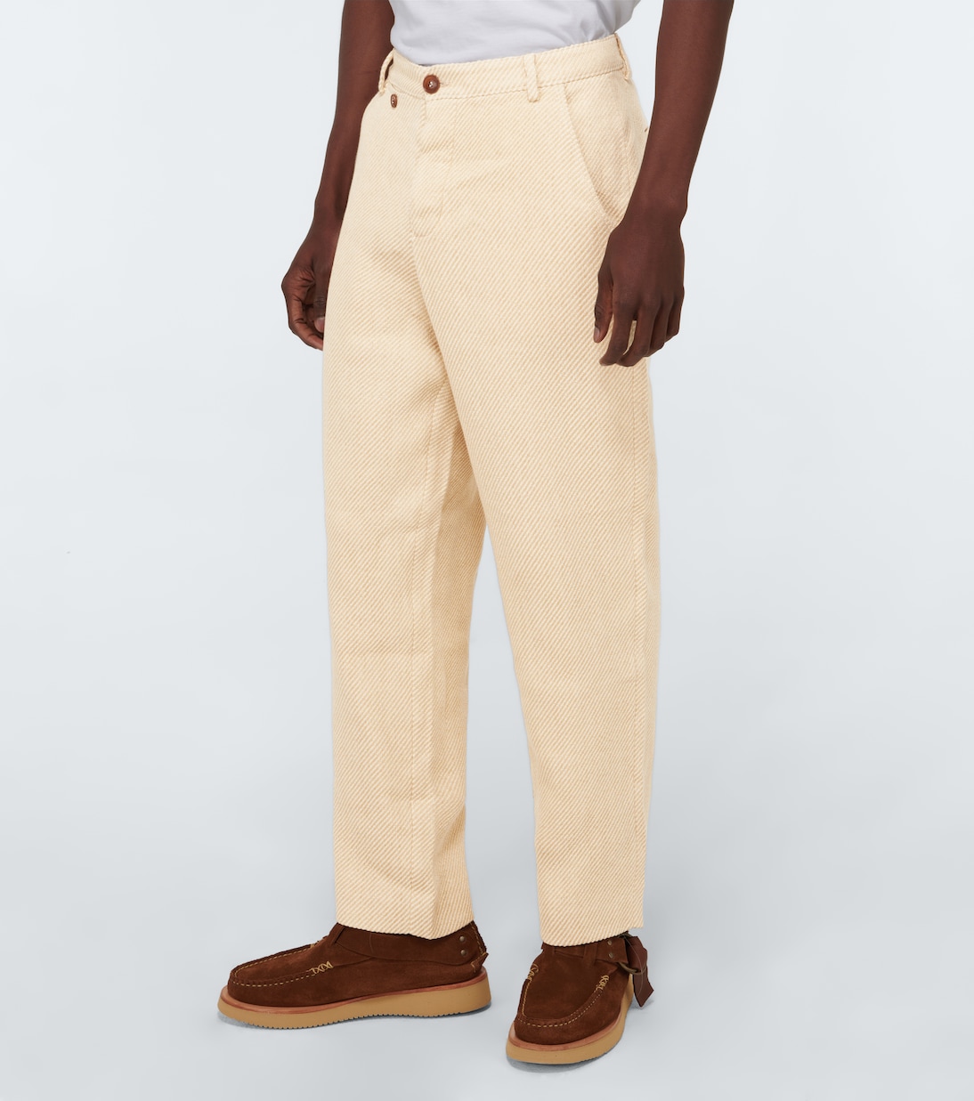 Chinos de lino y algodón | King & Tuckfield