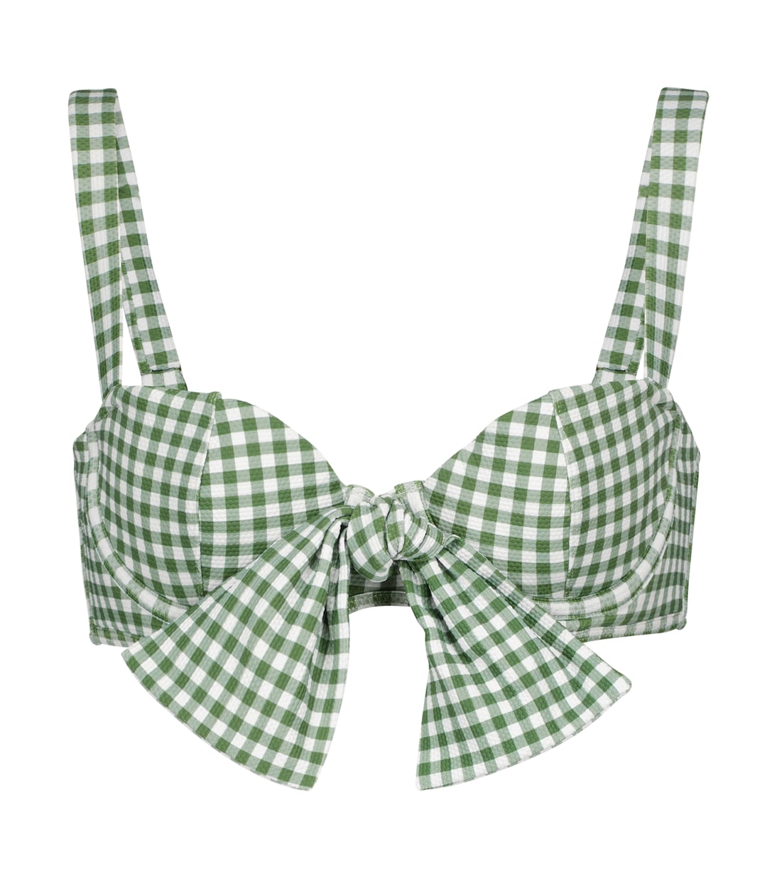 Top bikini Clara a quadretti | Alexandra Miro