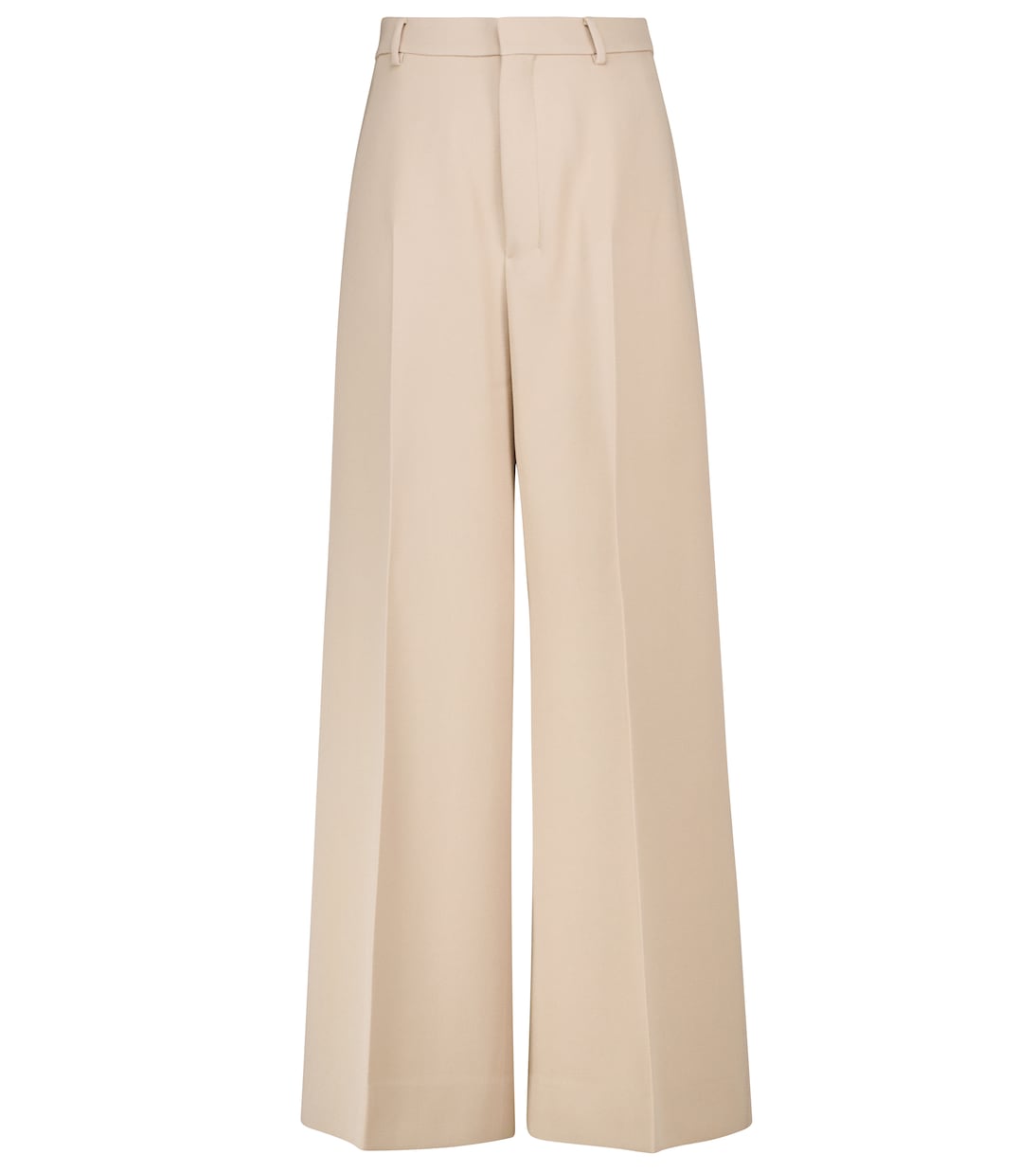 Hose aus Wolle mit weitem Bein | Ami Paris