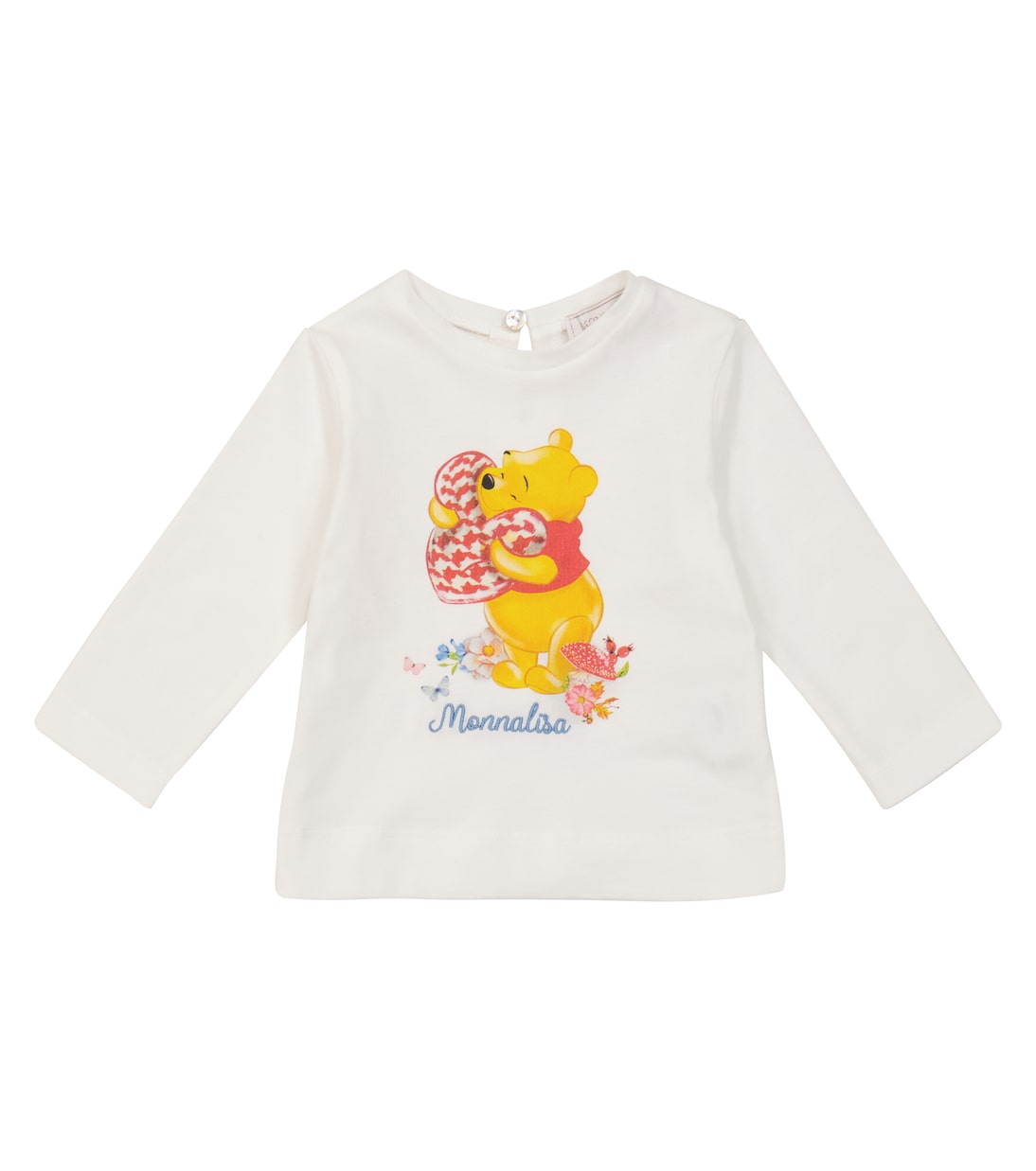 Baby - Top in cotone con stampa | Monnalisa