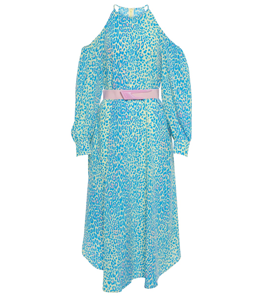 Bedrucktes Midikleid aus Seide | Stella McCartney