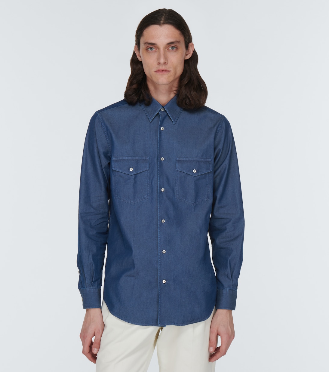 Thomas denim shirt | Loro Piana