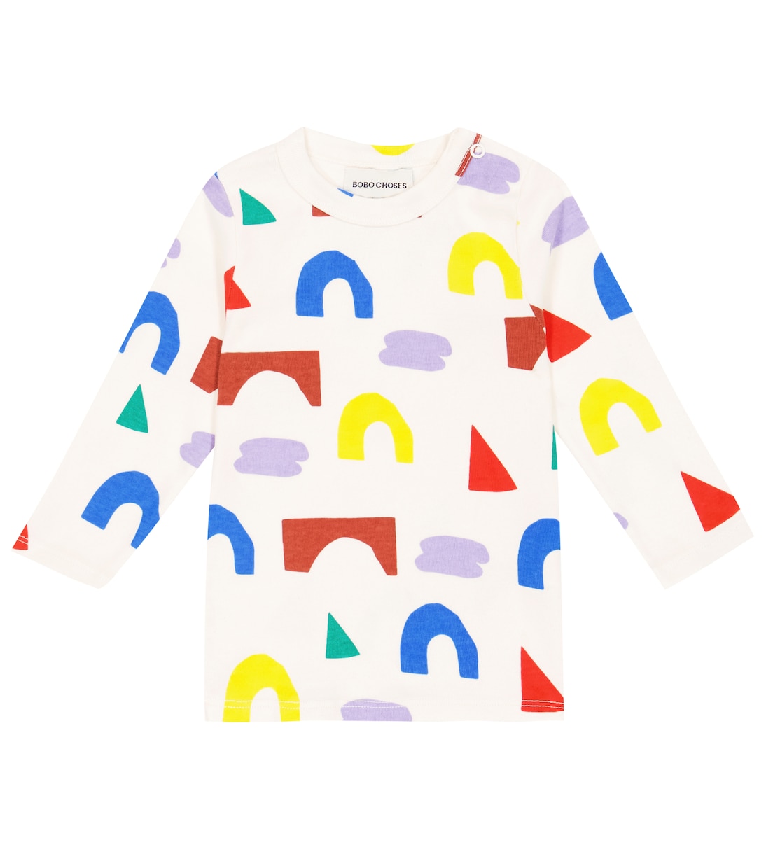 Baby - Top in misto cotone con stampa | Bobo Choses