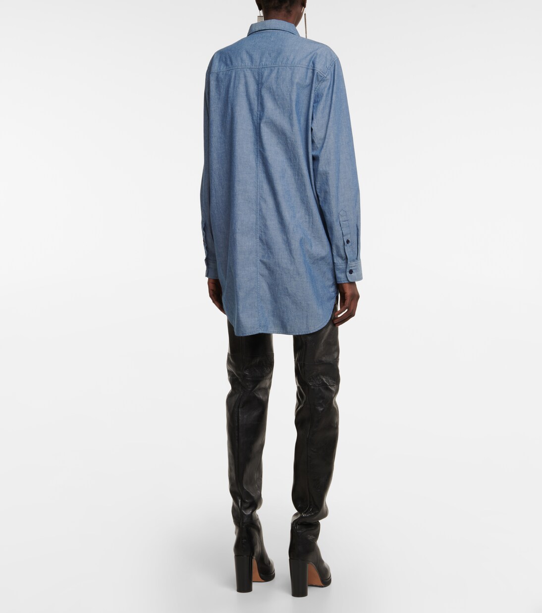 Robe chemise Bridget en chambray de coton | Isabel Marant