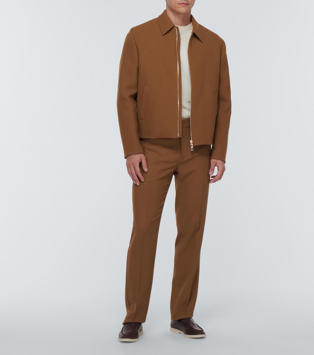Maurin virgin wool blouson jacket | Loro Piana