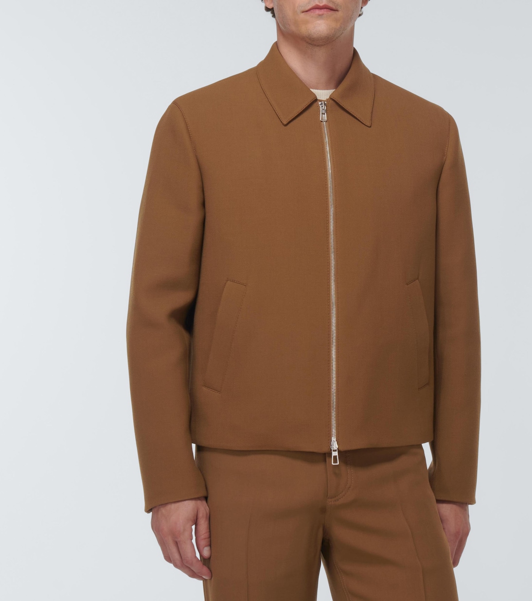 Maurin virgin wool blouson jacket | Loro Piana
