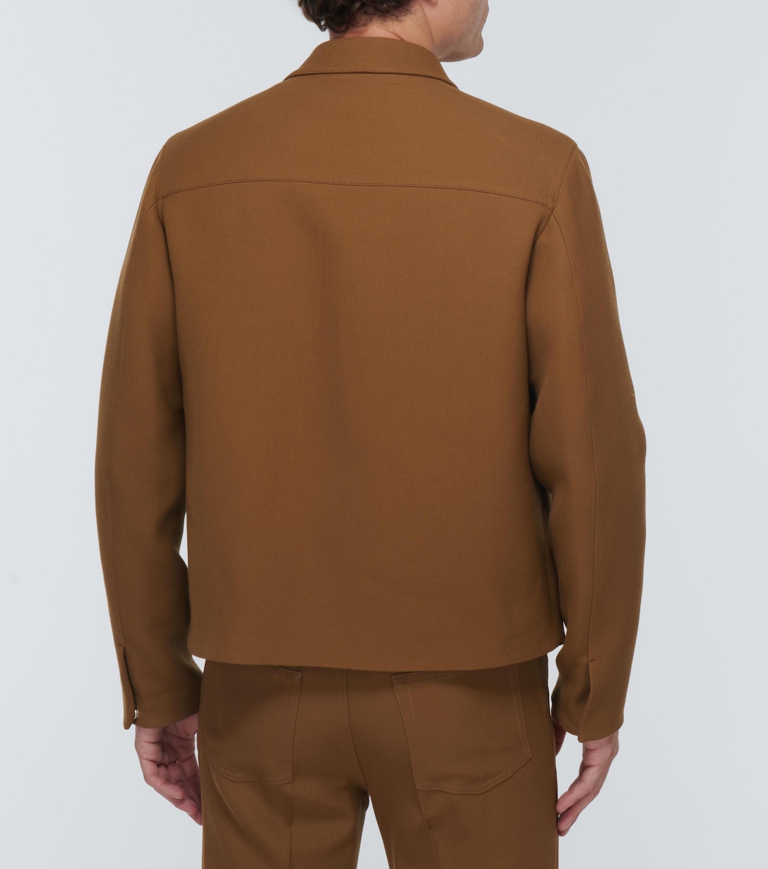 Maurin virgin wool blouson jacket | Loro Piana